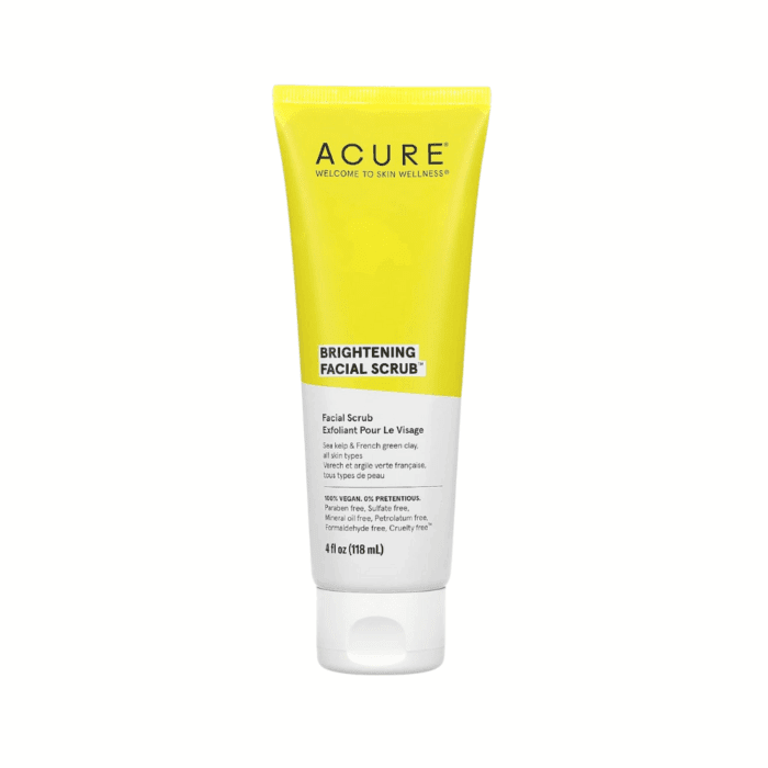 Acure Brightening Facial Scrub, For All Skin Types -118 ml