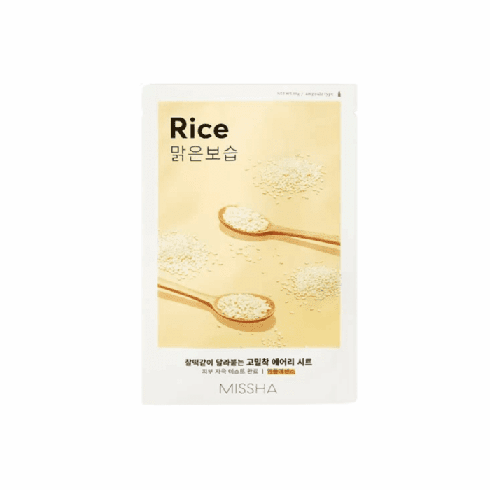MISSHA – Airy Fit Sheet Mask (Rice)