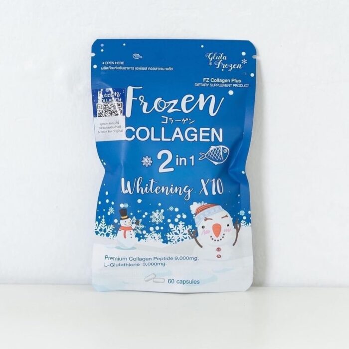 Frozen Collagen 2-in-1 Whitening X10 - 60 Capsules