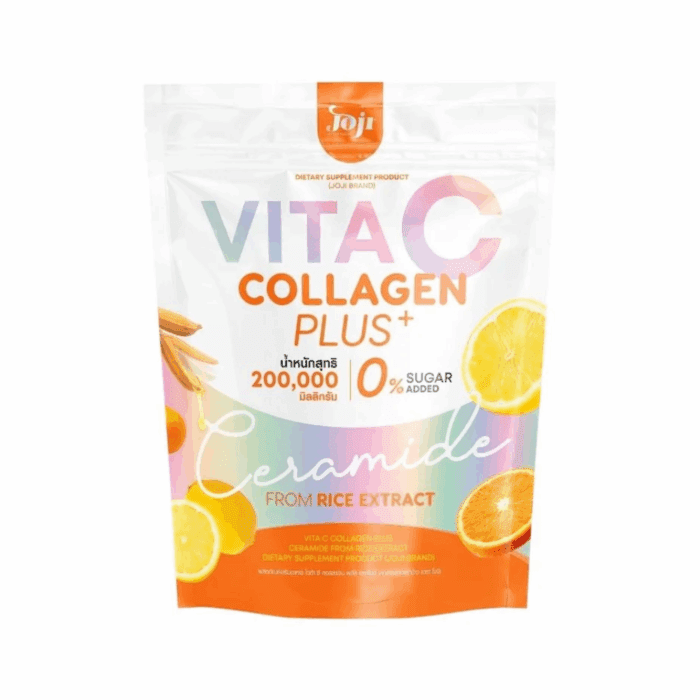 Joji Vita C Collagen Plus + Ceramide From Rice Extract (10 packs x 20g)